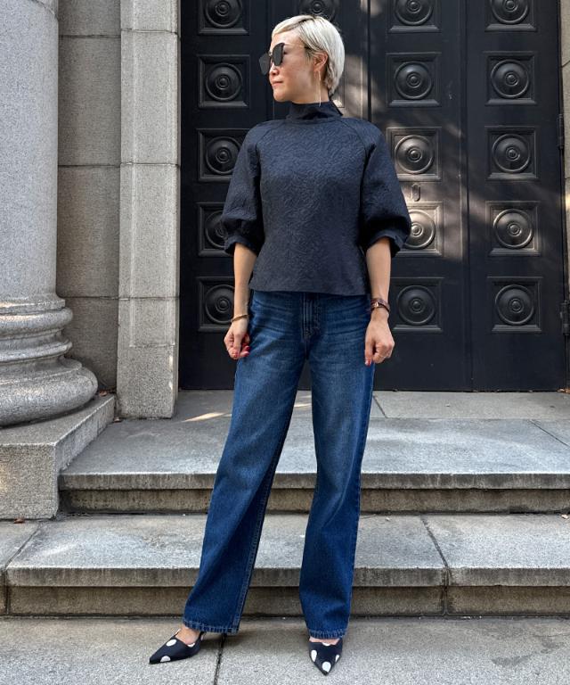 リボン風ジャガードトップス_iwa25aw-bl19