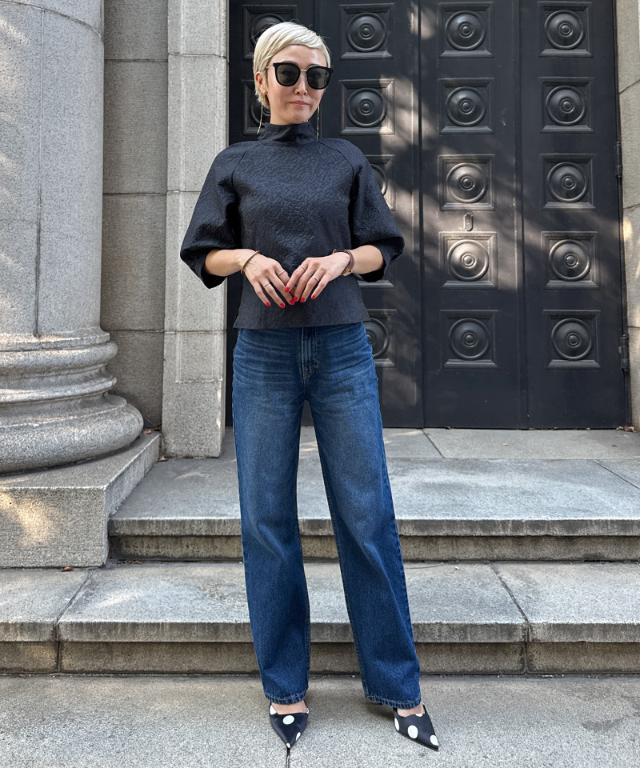 リボン風ジャガードトップス_iwa25aw-bl19