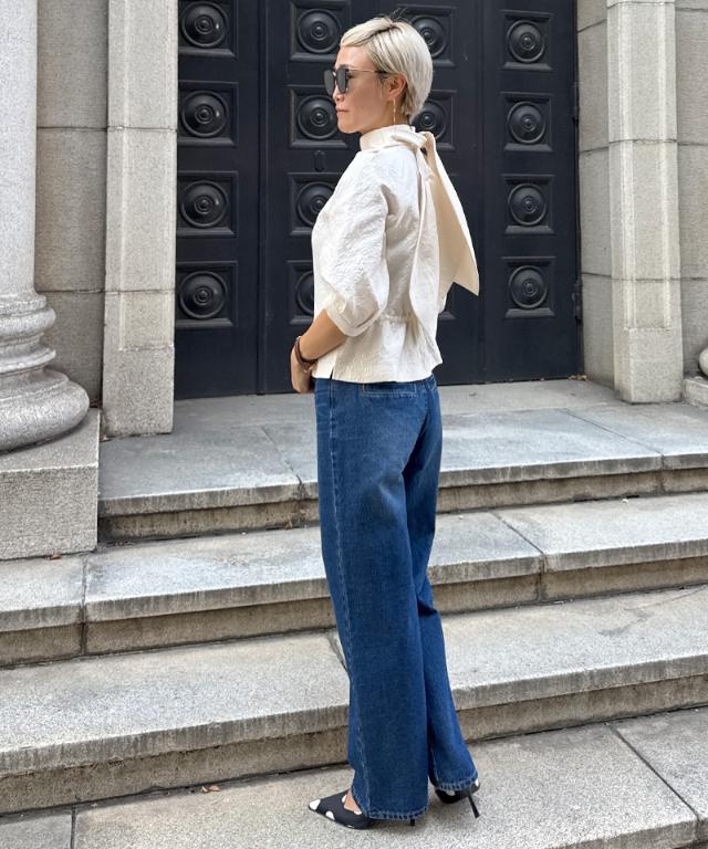 リボン風ジャガードトップス_iwa25aw-bl19