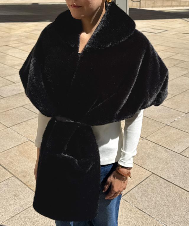 リッチボリュームファーポンチョ_iwa25aw-co12