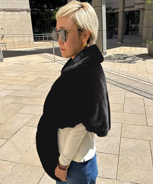 リッチボリュームファーポンチョ_iwa25aw-co12