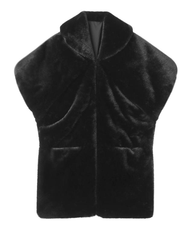 JENNEジェンヌ新品未使用 ファーポンチョ JENNE｜New Arrivals