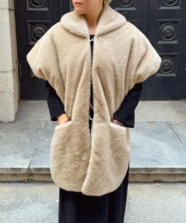 リッチボリュームファーポンチョ_iwa25aw-co12