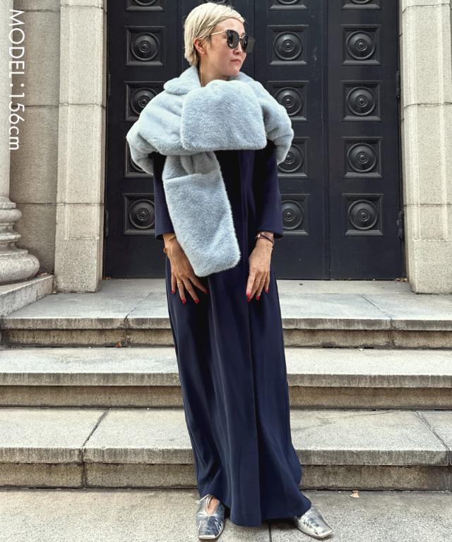 リッチボリュームファーポンチョ｜JENNE(ジェンヌ)公式通販：パリ