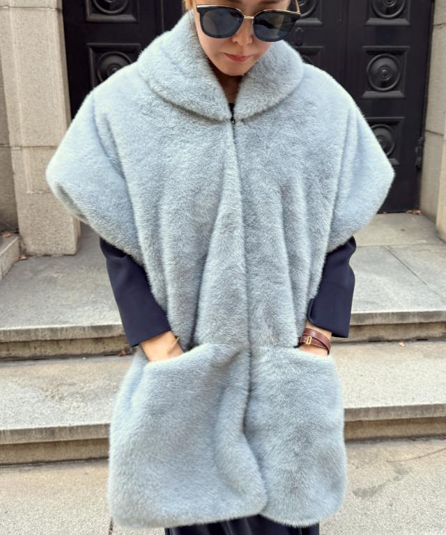 リッチボリュームファーポンチョ｜JENNE(ジェンヌ)公式通販：パリ