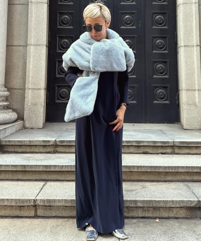 リッチボリュームファーポンチョ_iwa25aw-co12