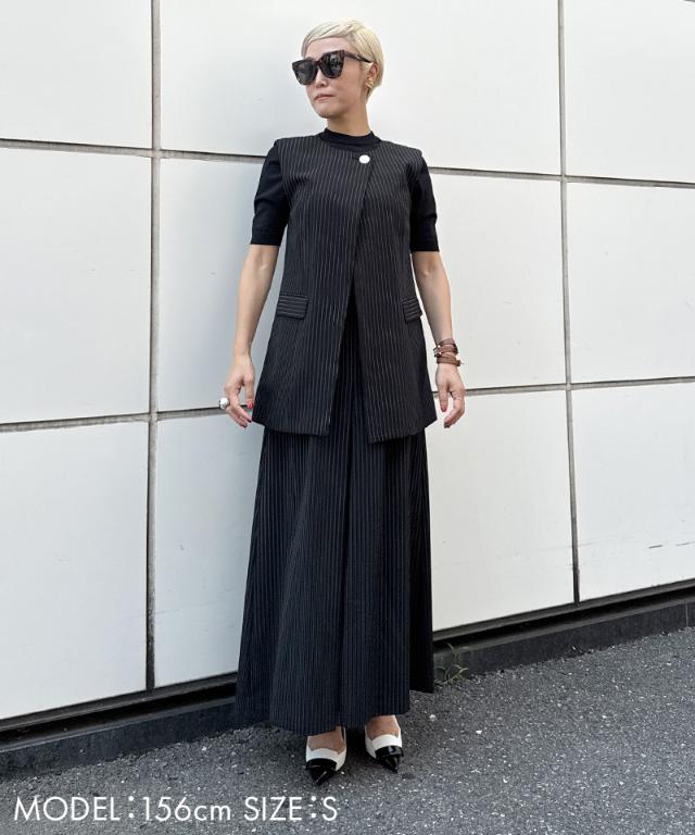 ピンストライプモダンジレ_iwa25aw-jk07