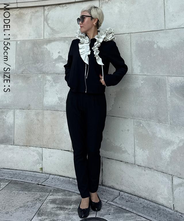 ギャザーリボンブルゾン_iwa25aw-jk18