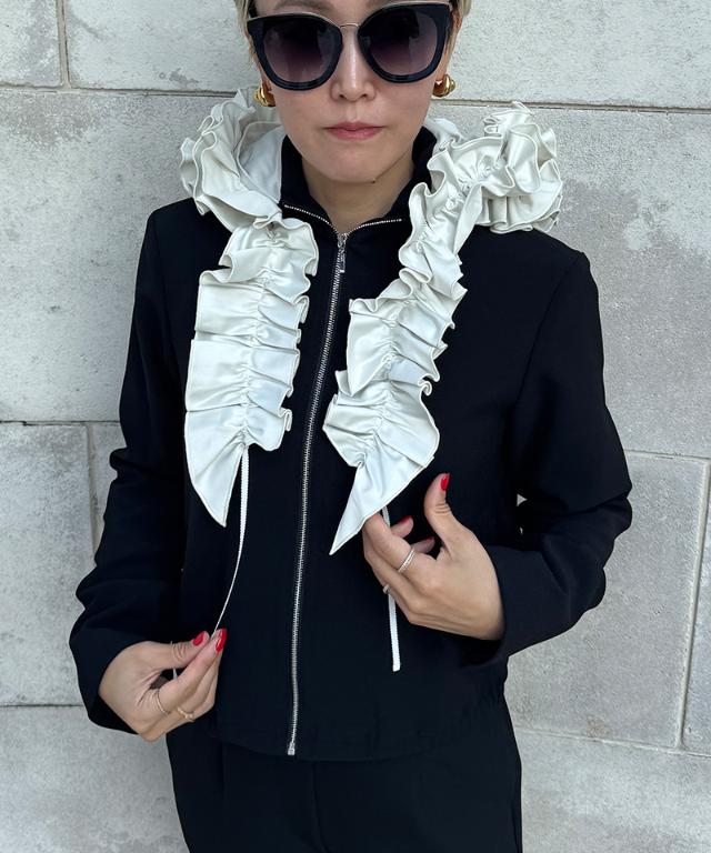 ギャザーリボンブルゾン_iwa25aw-jk18