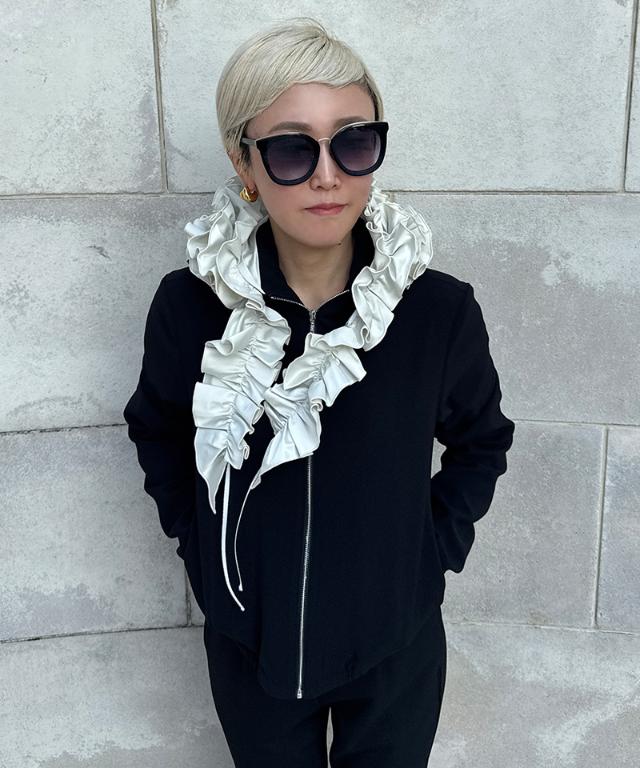 ギャザーリボンブルゾン_iwa25aw-jk18