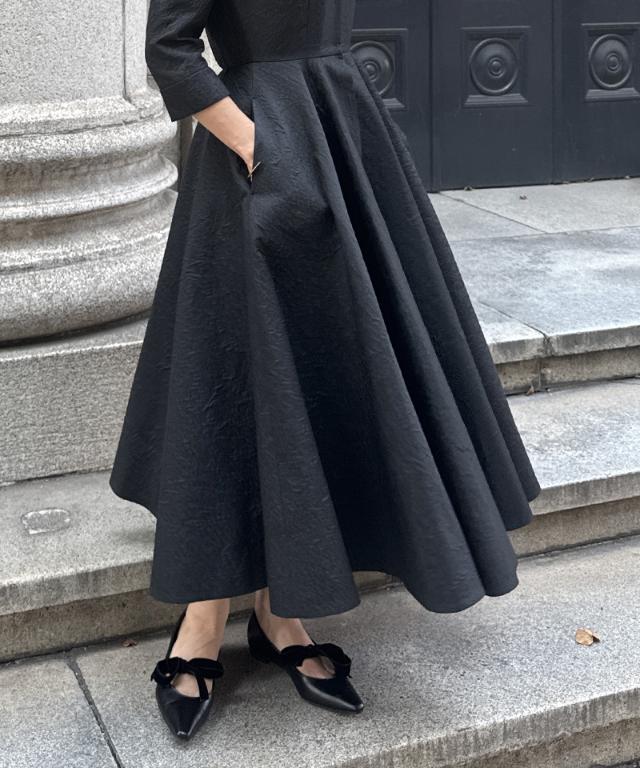 ジャガードフィット＆フレアワンピース｜JENNE(ジェンヌ)公式