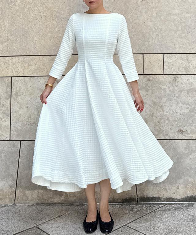 千鳥立体フレアワンピース_iwa25aw-op05