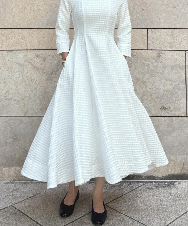 千鳥立体フレアワンピース_iwa25aw-op05