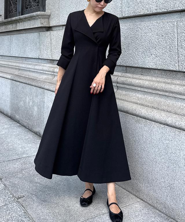 カラー折り返しワンピース_iwa25aw-op10