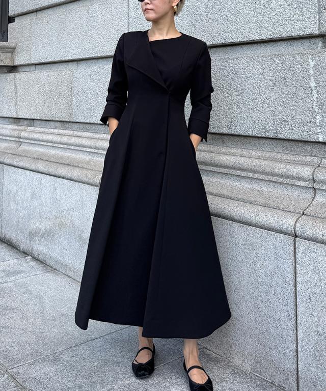 カラー折り返しワンピース_iwa25aw-op10