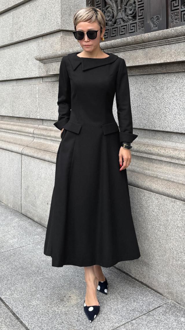 アシンメトリーワンピース