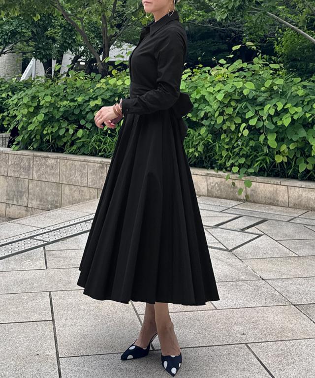 オードリールックエアリーワンピース・長袖_iwa25aw-op22