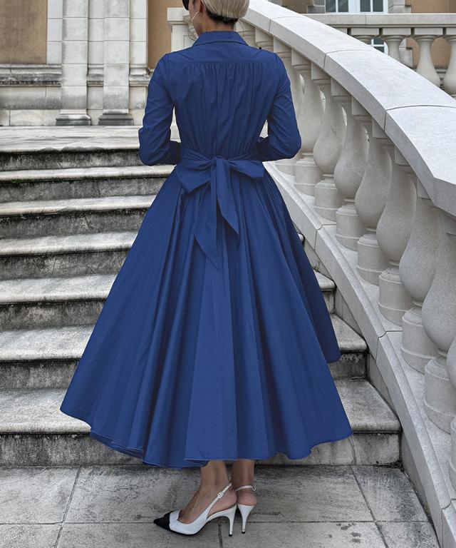 オードリールックエアリーワンピース・長袖_iwa25aw-op22