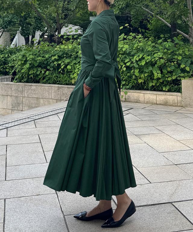 オードリールックエアリーワンピース・長袖_iwa25aw-op22