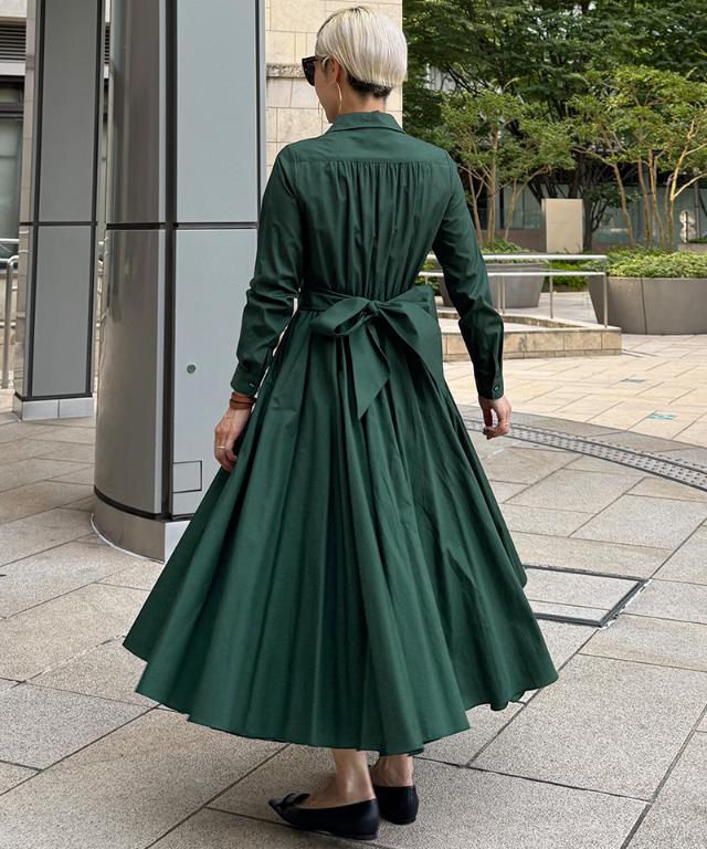 オードリールックエアリーワンピース・長袖_iwa25aw-op22