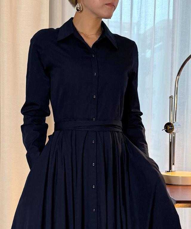 オードリールックエアリーワンピース・長袖_iwa25aw-op22