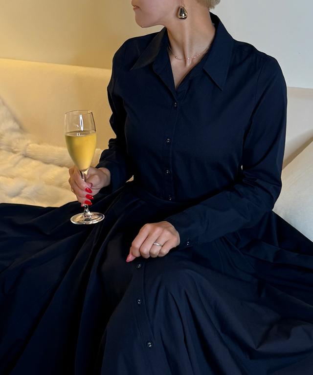 オードリールックエアリーワンピース・長袖_iwa25aw-op22