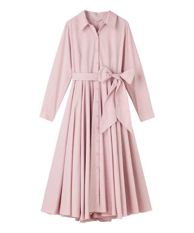 オードリールックエアリーワンピース・長袖_iwa25aw-op22