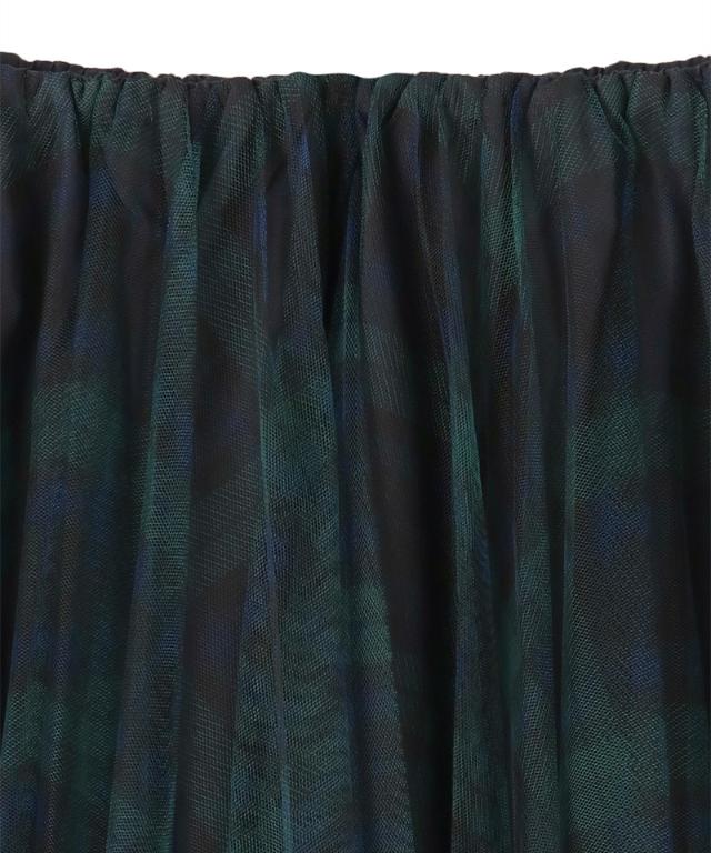チュールチェックスカート_iwa25aw-sk13
