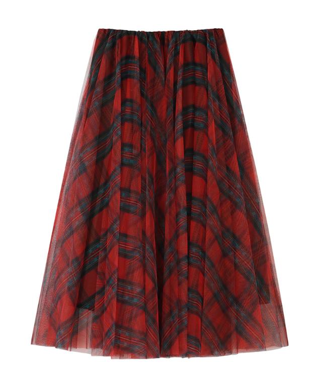 チュールチェックスカート_iwa25aw-sk13