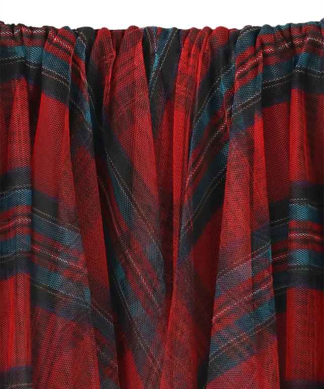 チュールチェックスカート_iwa25aw-sk13
