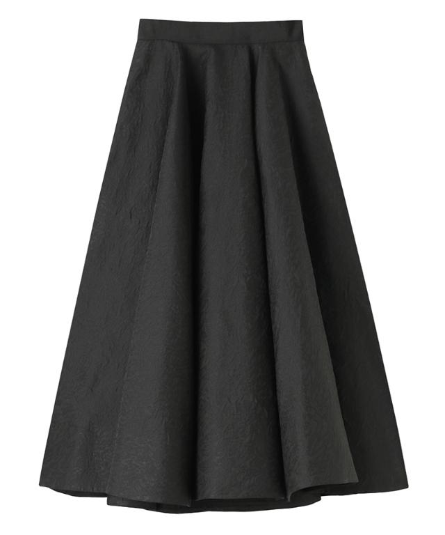 ジャガード立体ドレープスカート_iwa25aw-sk20