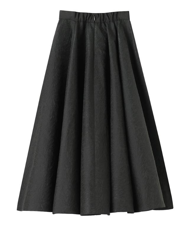 ジャガード立体ドレープスカート_iwa25aw-sk20