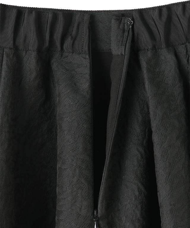 ジャガード立体ドレープスカート_iwa25aw-sk20
