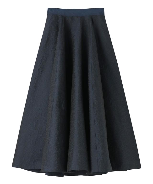 ジャガード立体ドレープスカート_iwa25aw-sk20