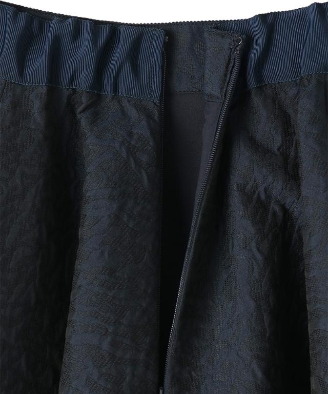 ジャガード立体ドレープスカート_iwa25aw-sk20