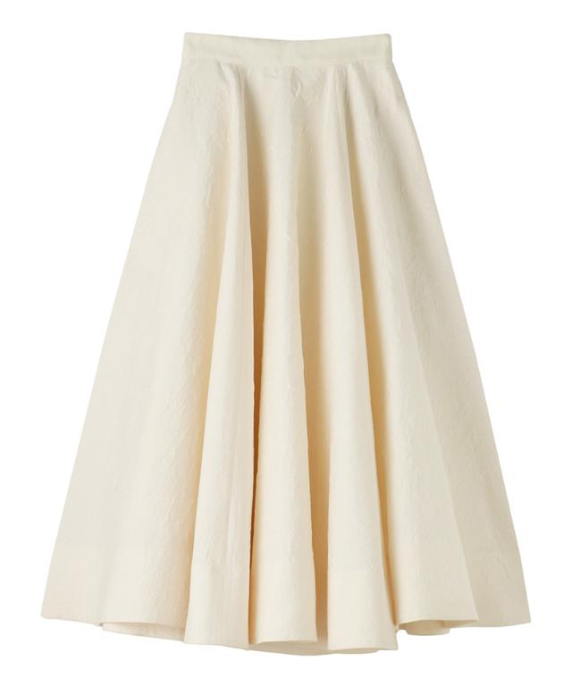 ジャガード立体ドレープスカート_iwa25aw-sk20