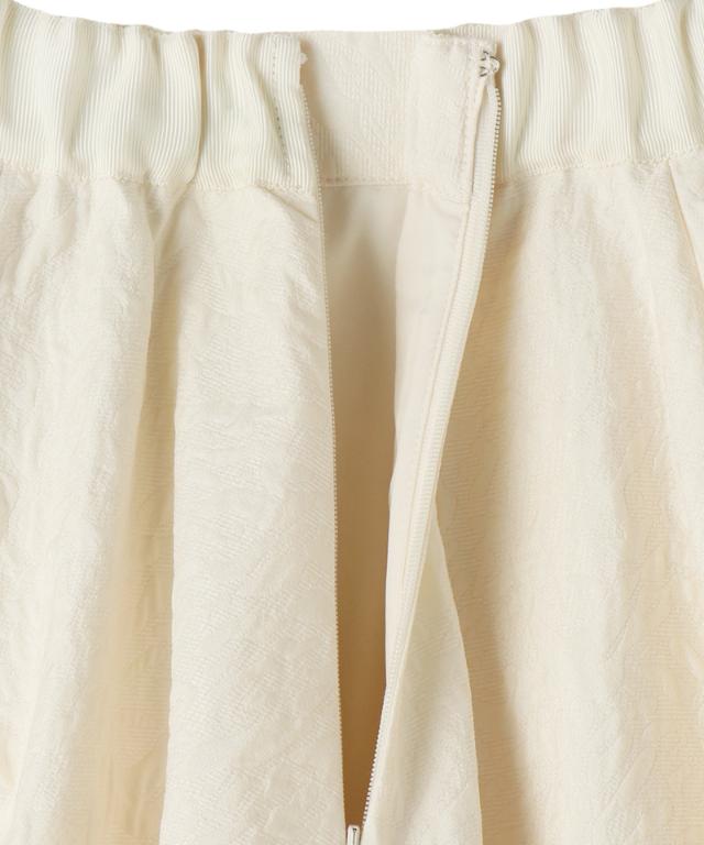 ジャガード立体ドレープスカート_iwa25aw-sk20