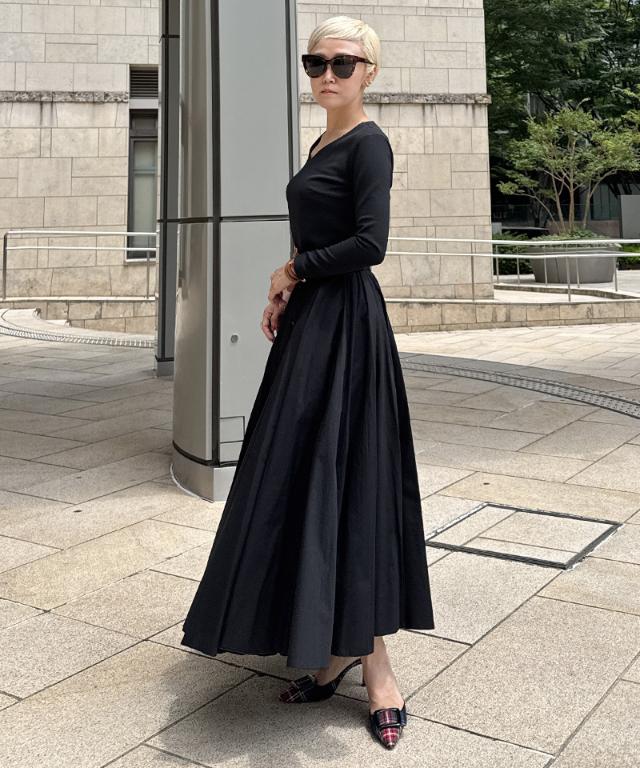 オードリールックスカート_iwa25aw-sk23