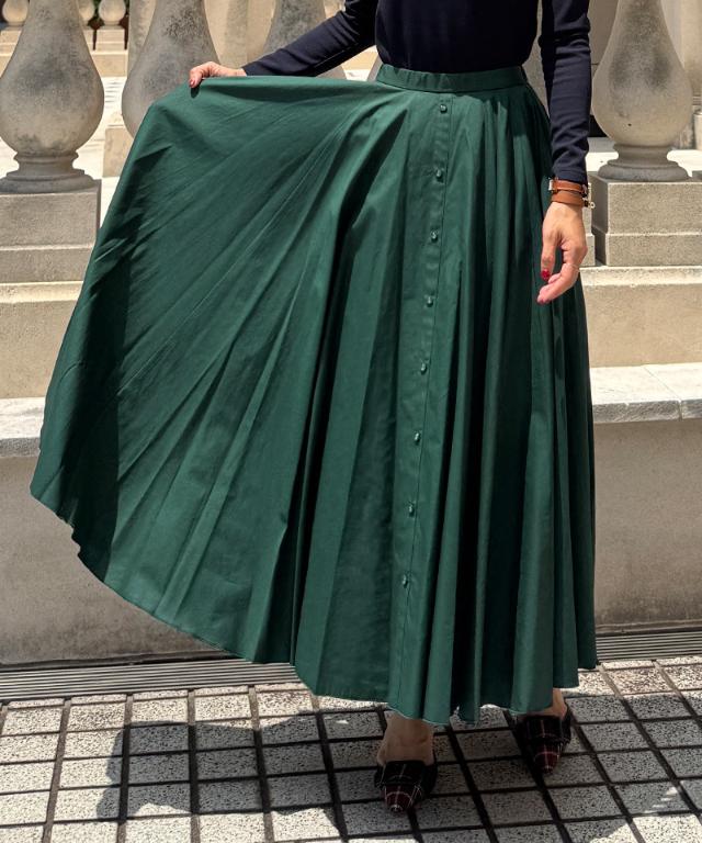 オードリールックスカート_iwa25aw-sk23