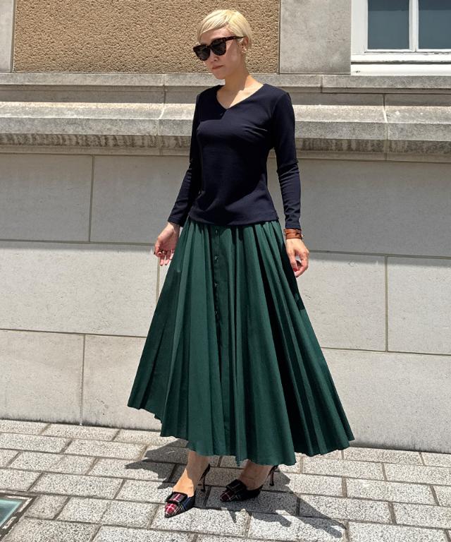 オードリールックスカート_iwa25aw-sk23