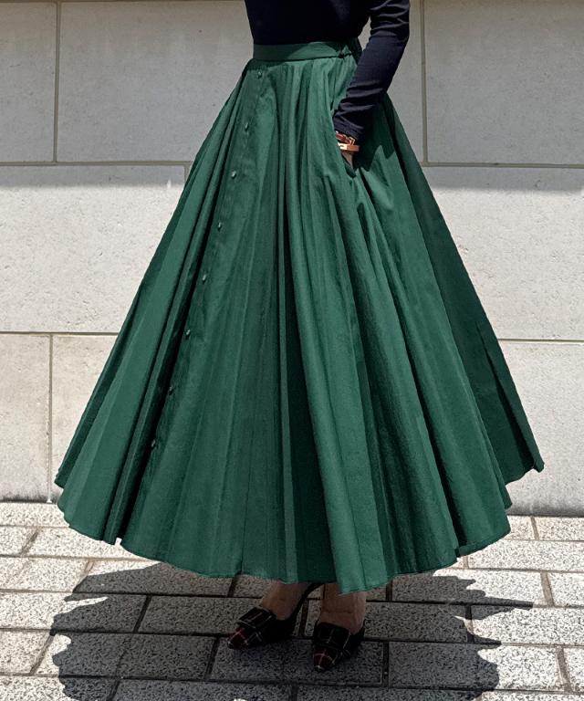 オードリールックスカート_iwa25aw-sk23