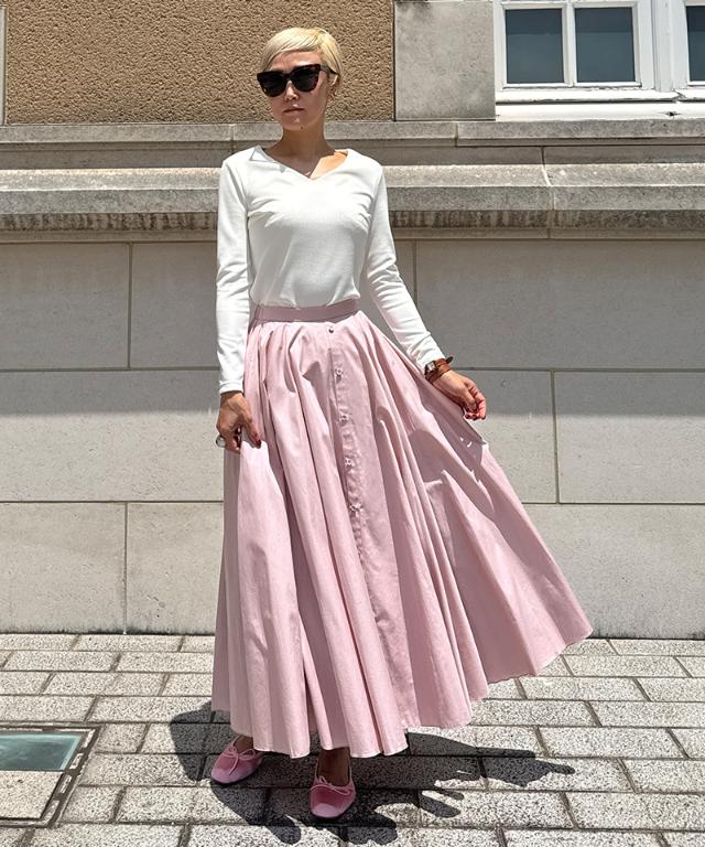 オードリールックスカート_iwa25aw-sk23