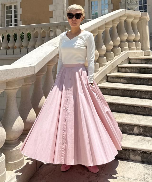 オードリールックスカート_iwa25aw-sk23