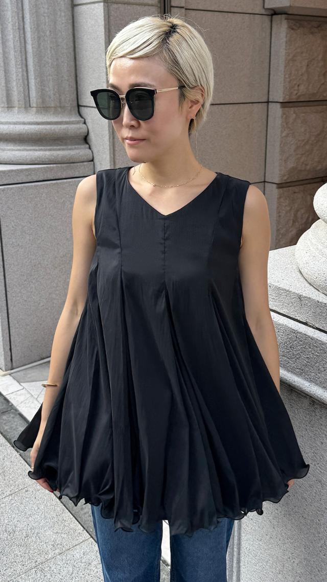 ラグジュアリー花束ブラウス