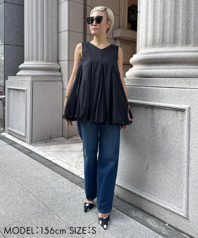 ラグジュアリー花束ブラウス_iwa25ss-bl20