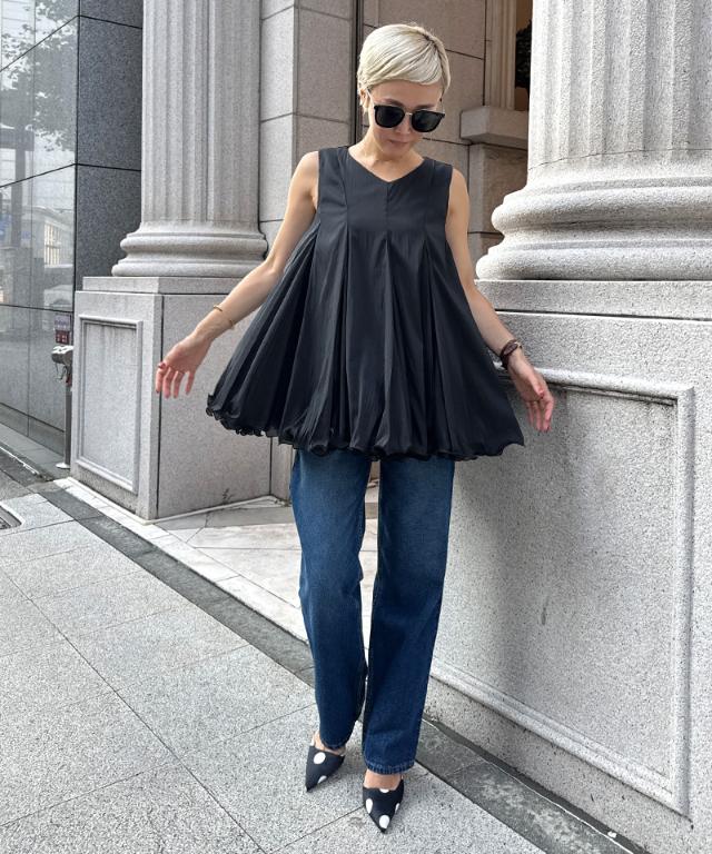 ラグジュアリー花束ブラウス_iwa25ss-bl20