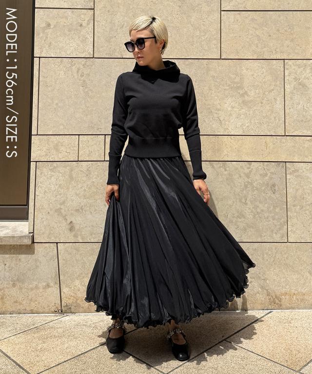 ラグジュアリー花束スカート_iwa25ss-sk10