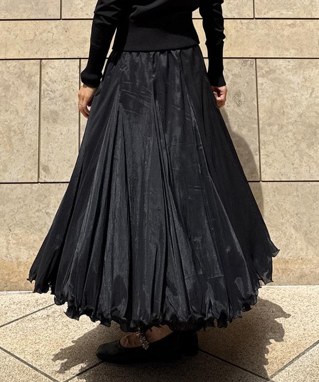 ラグジュアリー花束スカート_iwa25ss-sk10