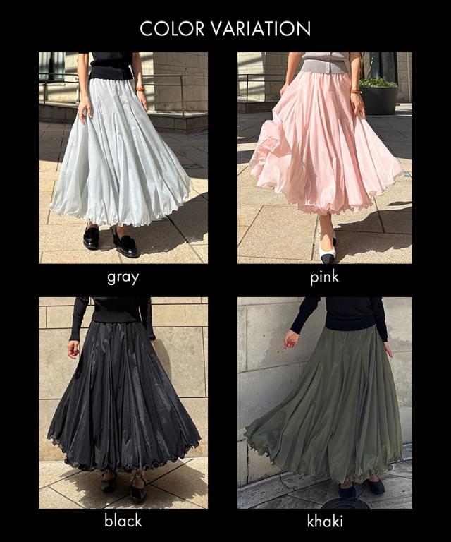 ラグジュアリー花束スカート_iwa25ss-sk10