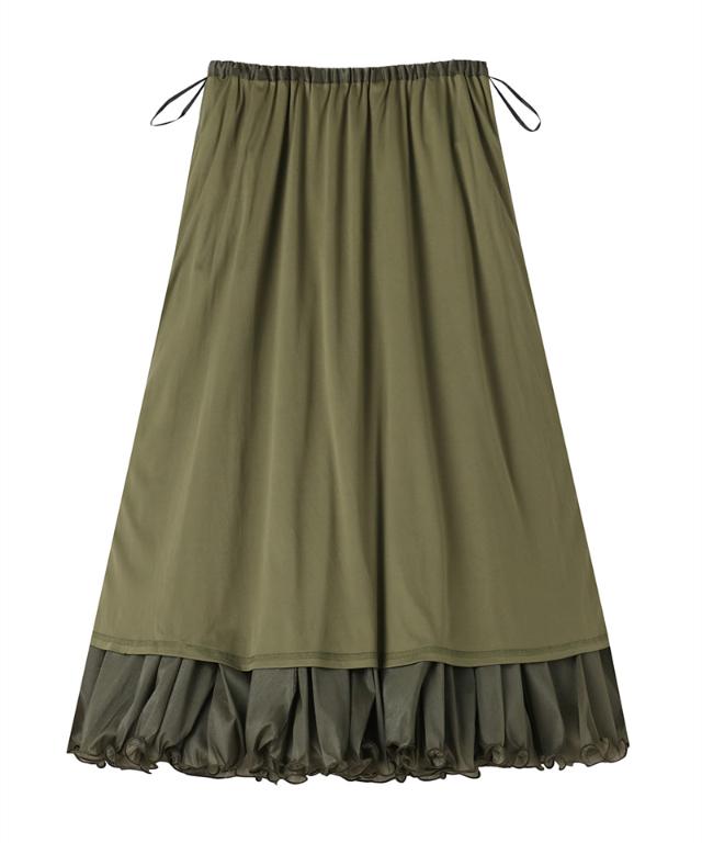 ラグジュアリー花束スカート_iwa25ss-sk10